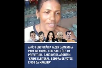 Após funcionária fazer campanha para Wladimir com sacolões da Prefeitura, candidatos apontam “crime eleitoral, compra de votos e uso da máquina”