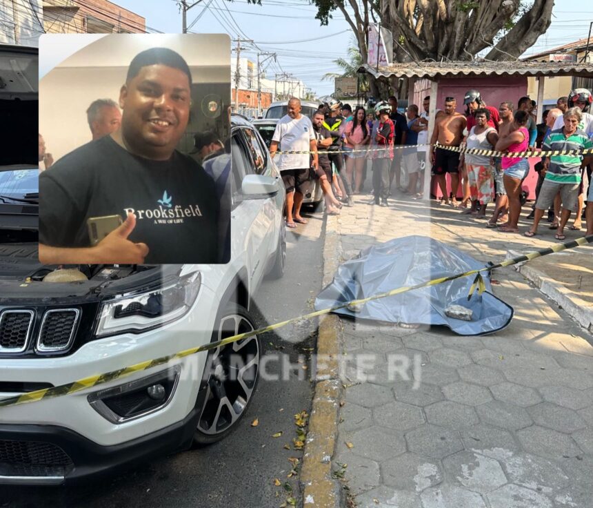 Homem é assassinado com diversos tiros dentro de carro, em Guarus