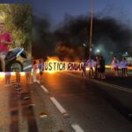 Parentes e amigos bloqueiam trecho da BR-101 e cobram justiça por jovem assassinado