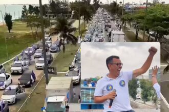 Maurício BM realiza maior carreata já vista em Rio das Ostras