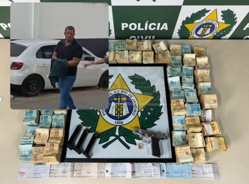 Vereador Bruno Pezão foi preso em flagrante por lavagem de dinheiro; polícia apreendeu mais de R$ 1 milhão em endereços ligados a ele