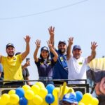 Em carreata na Baixada, Delegada Madeleine destaca: “Grandes ações na Baixada tem a marca do Estado e de Bacellar”