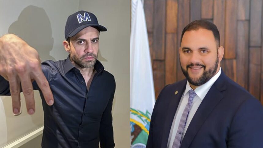 Deputado Thiago Rangel apresenta projeto para conceder Medalha Tiradentes da Alerj a Pablo Marçal