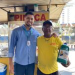 Águas do Paraíba coleta 240 litros de óleo de pipoqueiro parceiro do programa ‘Trata Óleo’