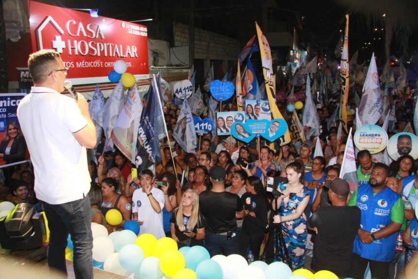 Contraste entre comícios marcam reta final de campanha em Rio das Ostras