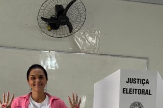 Geane Vincler vota em Cardoso Moreira e espera reeleição