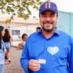 Candidato a prefeito, Marcelo Batista vota em Quissamã