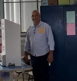Fabrício Lírio vota em Campos e afirma que estará no segundo turno