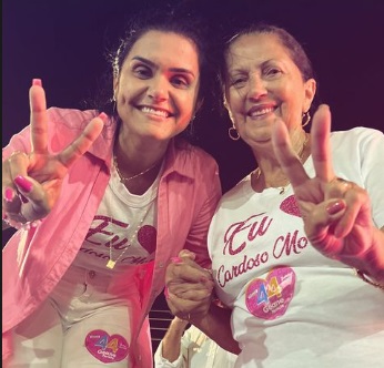 Geane Vincler é reeleita prefeita de Cardoso Moreira