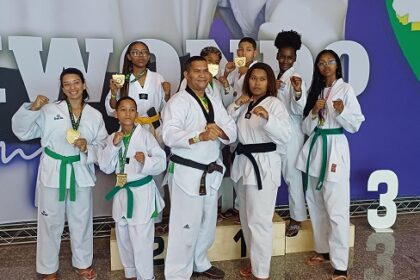 Atletas de Quissamã conquistam oito medalhas, sendo 4 de ouro,  na 16ª Copa América de Taekwondo