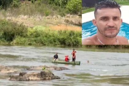 Bombeiros encontram corpo de pescador que se afogou no Rio Pomba