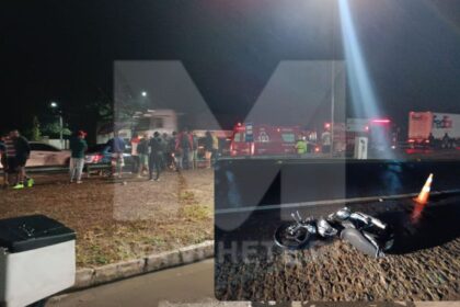 Motociclista morre após acidente com carro na BR-101, em Campos 