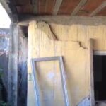 Imagens registradas dias antes de tragédia mostram casa que desmoronou em Campos com muitas rachaduras