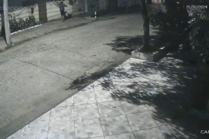 Bandido pula muro de residência e furta bicicleta no Parque Alphaville, em Campos