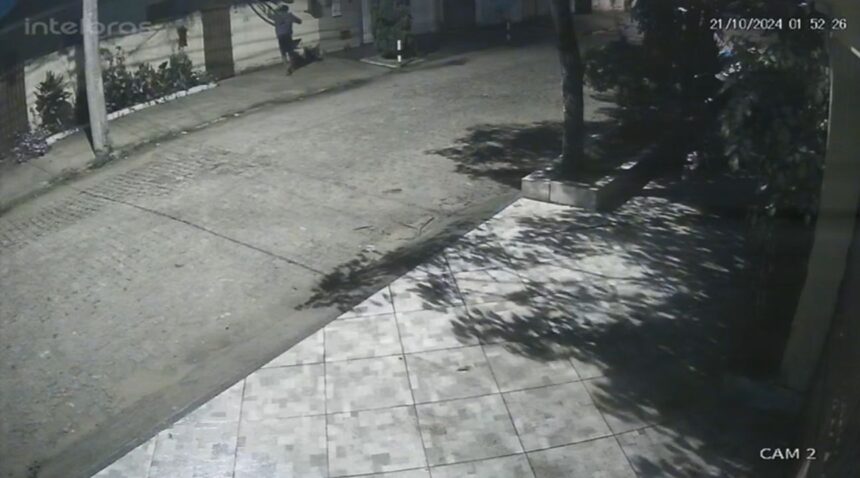 Bandido pula muro de residência e furta bicicleta no Parque Alphaville, em Campos