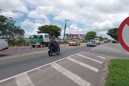 Arteris realiza intervenções para melhorar movimentação de saída do Shopping Estrada