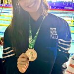 Jovem nadadora campista conquista duas medalhas no Campeonato Internacional de Natação
