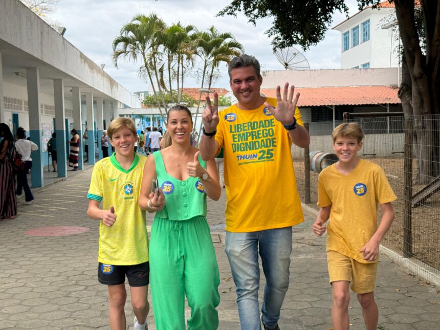 Raphael Thuin vota em Campos e afirma que vai surpreender