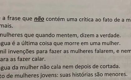 Entidade solicita à Justiça a anulação do concurso de Macaé devido a questões machistas