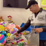 Segurança Presente de Campos arrecada brinquedos para o Dia das Crianças