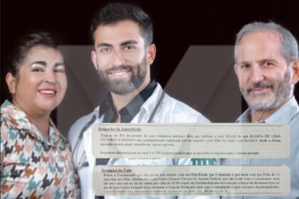 Braço torcido, pontapés e suposto cárcere privado: registros de ocorrências relatam agressões de pai e filho contra Eliana Tavares