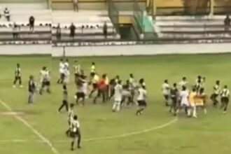 Equipe sub-14 do Americano é eliminada de torneio após se envolver em pancadaria generalizada