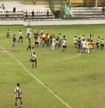 Equipe sub-14 do Americano é eliminada de torneio após se envolver em pancadaria generalizada