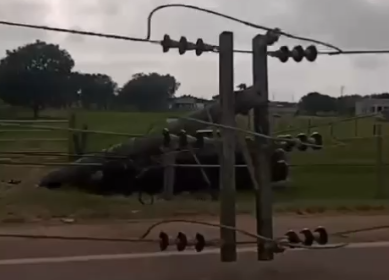 Motorista ferido após colisão na BR 356
