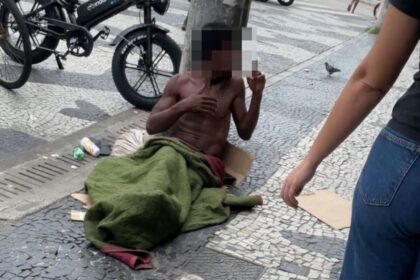 Morador em situação de rua que vandalizou agência bancária no Centro de Campos foi liberado na delegacia