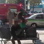 Homem leva soco no rosto de moradora em situação de rua e é levado para o HFM