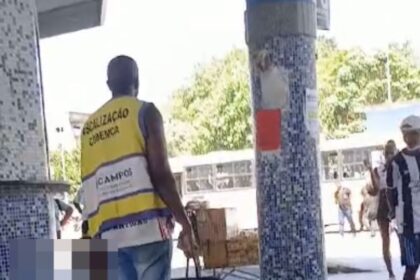 Prefeitura de Campos afasta funcionário que se envolveu em pancadaria na Rodoviária