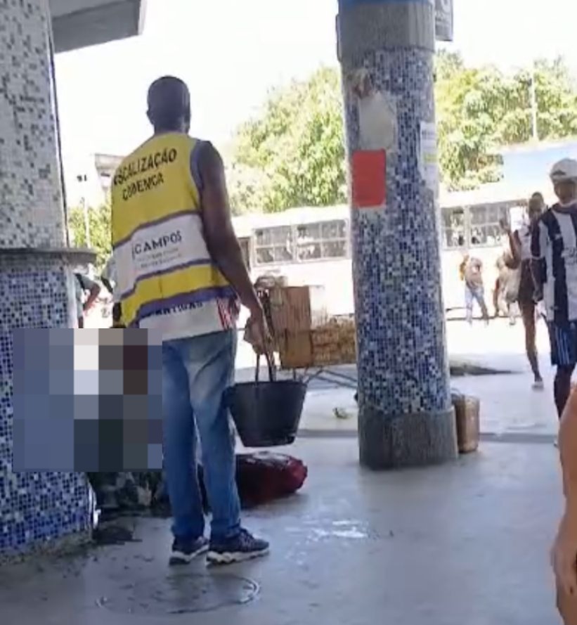 Prefeitura de Campos afasta funcionário que se envolveu em pancadaria na Rodoviária
