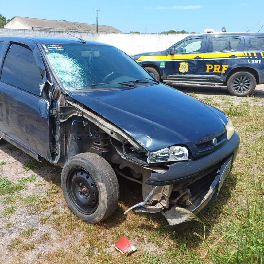PRF prende mulher que causou acidente grave enquanto dirigia embrigada em São João da Barra