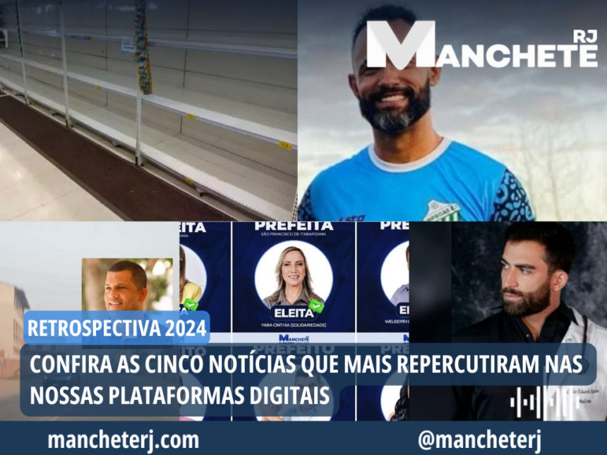Retrospectiva 2024: Confira as cinco notícias que mais repercutiram nas nossas plataformas digitais