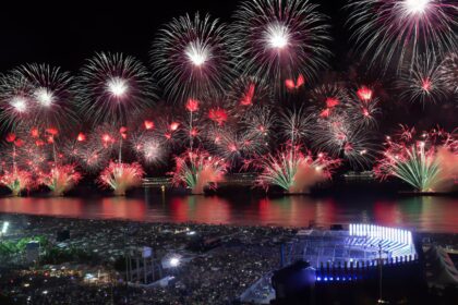 Confira os horários dos shows e locais dos palcos do Réveillon Rio 2025
