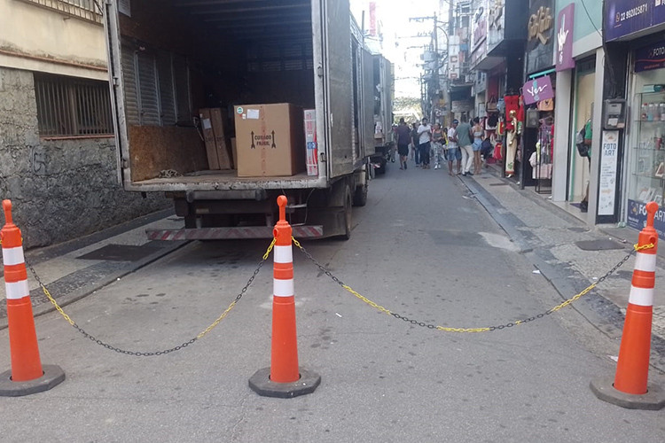 Ruas do Centro de Campos fechadas para as compras de Natal