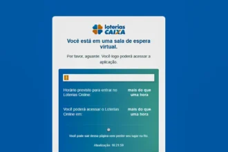 Mega da Virada: site Loterias Caixa tem fila de espera para apostar