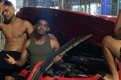 Influencer campista usa criatividade para ajudar pai no conserto de seu carro