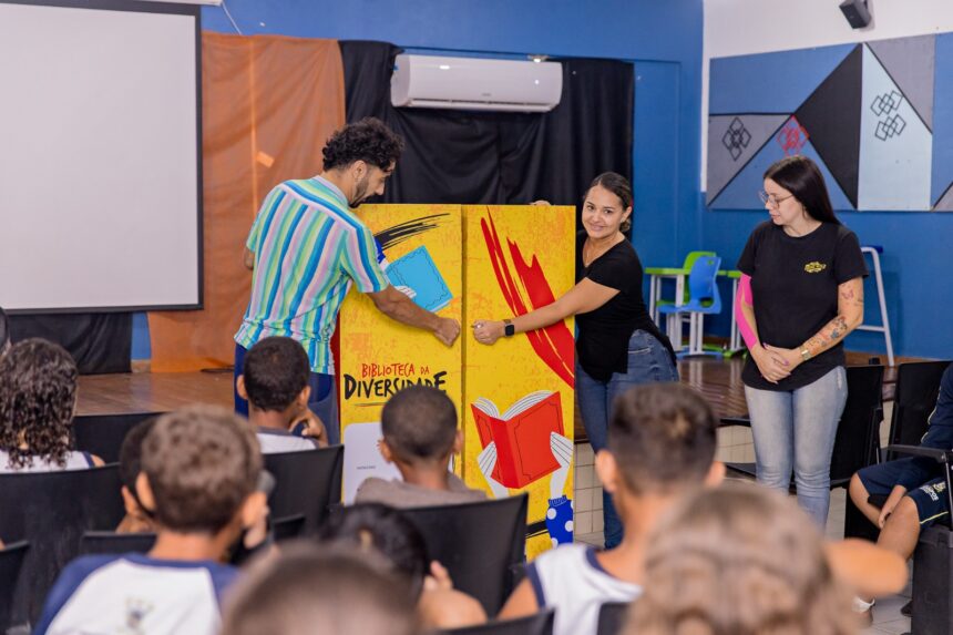 Ações do projeto “Biblioteca da Diversidade” aconteceram em Campos dos Goytacazes entre os dias 18 a 28 de novembro com patrocínio da Ferroport
