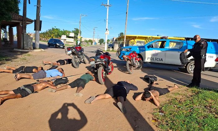 PM impede “rolezinho” e detém sete pessoas com diversos materiais ilícitos em SJB
