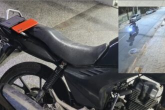 Polícia recupera dois celulares roubados em assalto na frente de igreja em Campos