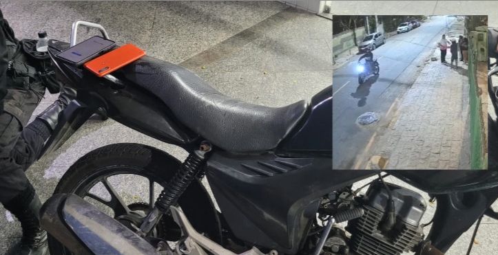 Polícia recupera dois celulares roubados em assalto na frente de igreja em Campos