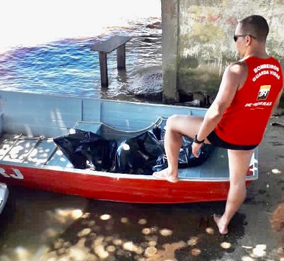 Corpo de homem é encontrado no Rio Paraíba do Sul, em São João da Barra