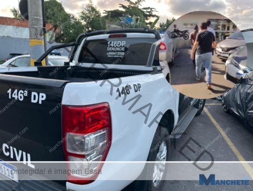 Homem é preso após agredir irmã com socos e chutes em Campos