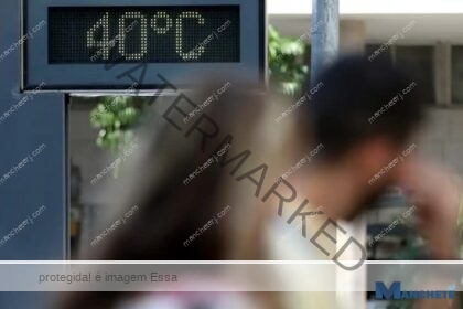 Calor exaustante em Campos: temperatura máxima de 40°C e sensação térmica pode chegar a 47°C nesta semana
