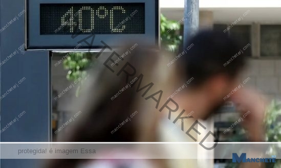 Calor exaustante em Campos: temperatura máxima de 40°C e sensação térmica pode chegar a 47°C nesta semana
