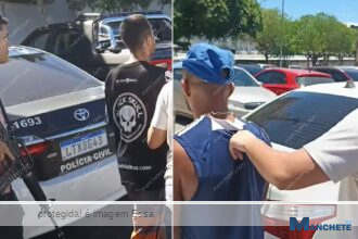 Tatuador é preso suspeito de roubar celular em Campos; aparelho foi encontrado com funcionário de banca do “Camelô”