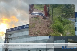 Morre no HFM criança de 4 anos que estava em carro que caiu dentro de valão, em Campos