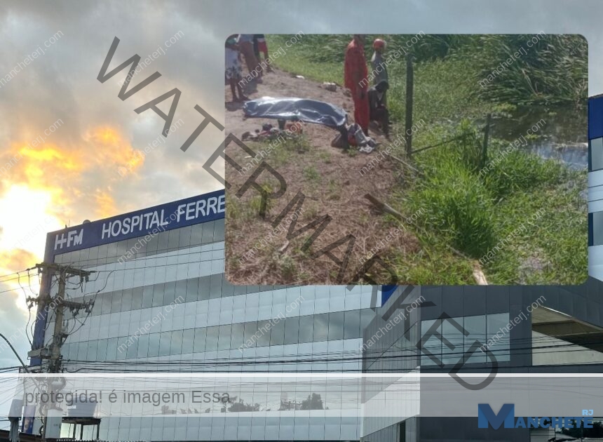 Morre no HFM criança de 4 anos que estava em carro que caiu dentro de valão, em Campos