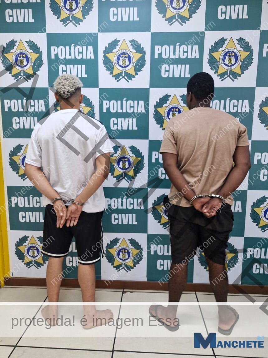 Operação da Polícia Civil termina com dois presos e drogas apreendidas, em Itaperuna